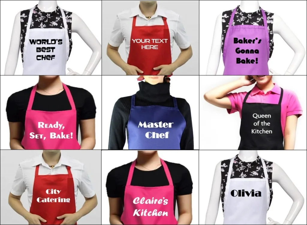 Apron Printing Bridgend
