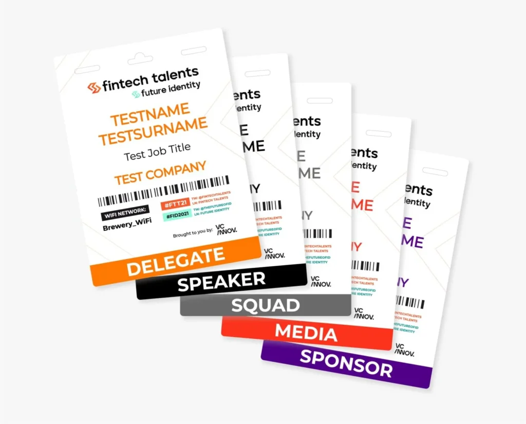 Conference Badge Printing Bridgend