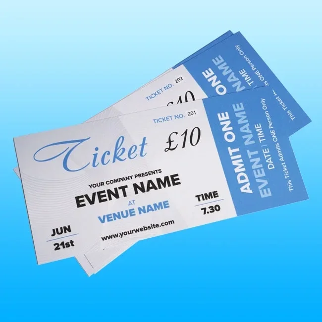 Ticket Printing Bridgend