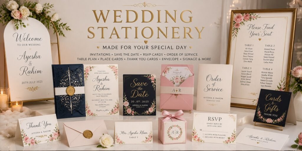 Wedding Stationery Printing Bridgend